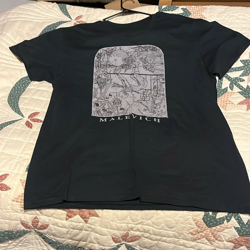 Black band t shirt XL (no tag) “Malevich”